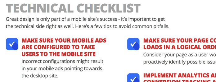 Technical checklist 2